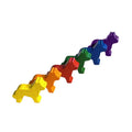 Kleine Hundefiguren aus Holz – 6er-Set
