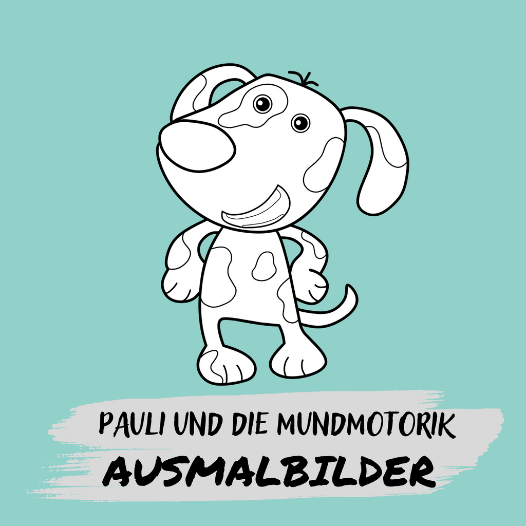 Pauli und die Mundmotorik Ausmalbilder