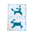 Tangram-Hundekarten