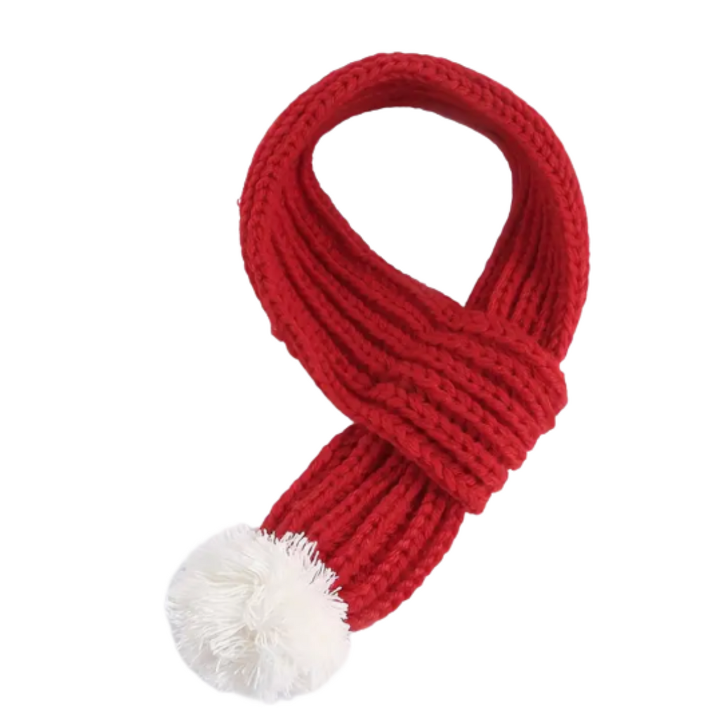 Christmas Schal gestrickt